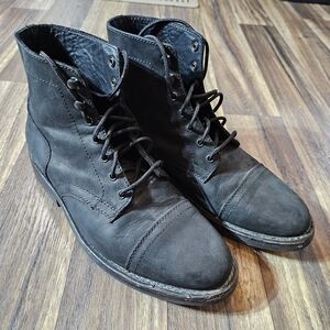 Thursday Boot Co. "Captain" Matte Black, Men's 8.5 Boots